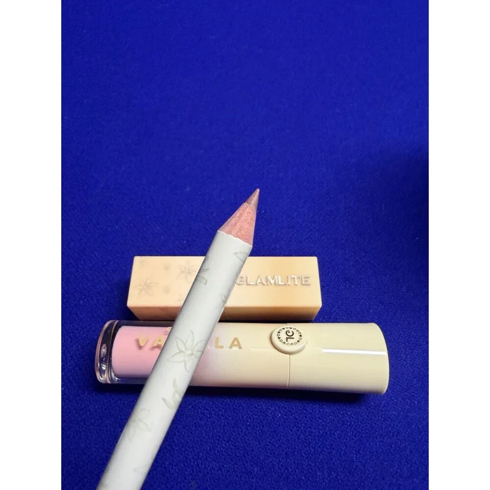 Glamlite Vanilla Latte Lip Kit TRIO Lip Liner, Lipstick, Lip Gloss NEW